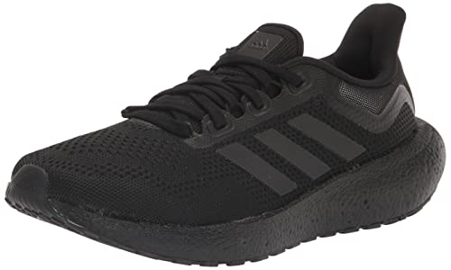 adidas Unisex Pureboost 22 Running Shoe Black/Black/White 7.5 US Men - Renee Lane Company