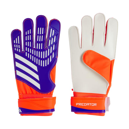 adidas Unisex Training Goalie Gloves Lucid Blue/Solar Red/White 12 - Renee Lane Company