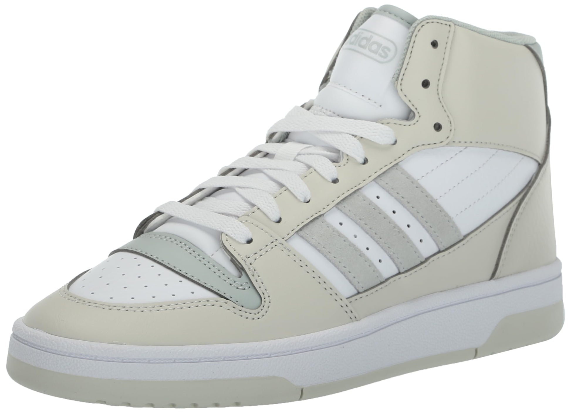 adidas Unisex Turnaround Mid Sneaker Orbit Grey/White/Wonder Silver 13.5 US Men - Renee Lane Company