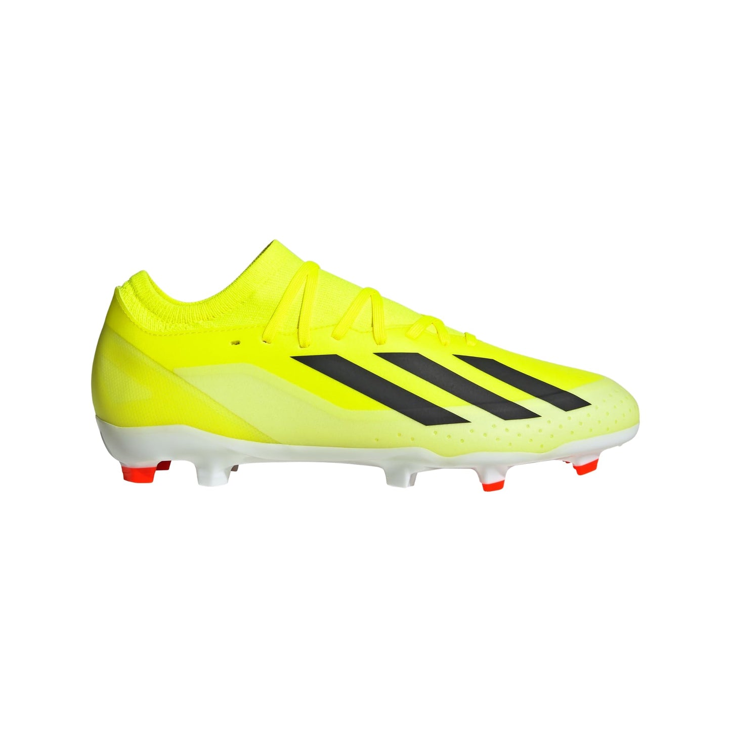 adidas Unisex X Crazyfast League Firm Ground Sneaker Team Solar Yellow/Black/White 6 US Men - Renee Lane Company