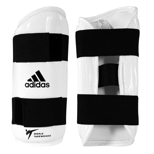 adidas WTF Taekwondo Forearm Protector (Medium) White - Renee Lane Company