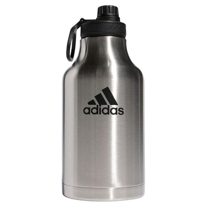 adidas Water Bottle-Metal Insulated Leak-Proof Durable Sport Hydration Stainless Steel/Black 62 oz - Renee Lane Company