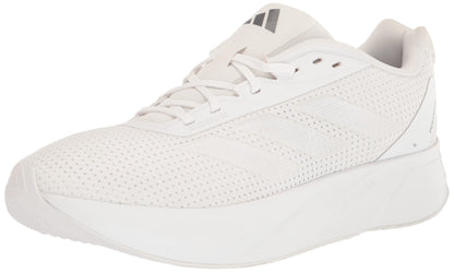 adidas Womens Duramo SL Running Sneaker White/White/Grey 12 - Renee Lane Company