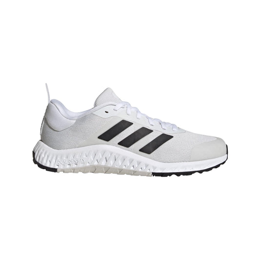 adidas Womens Everyset Training Sneaker White/Black/Grey 11.5 Wide - Renee Lane Company
