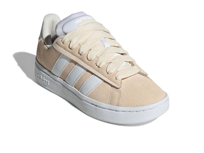adidas Womens Grand Court Alpha 00s Sneaker Wonder White/White/Wonder White 9 - Renee Lane Company