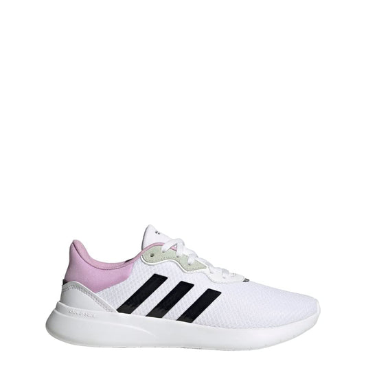 adidas Womens QT Racer 3.0 Sneaker White/Black/Bliss Lilac 9 - Renee Lane Company