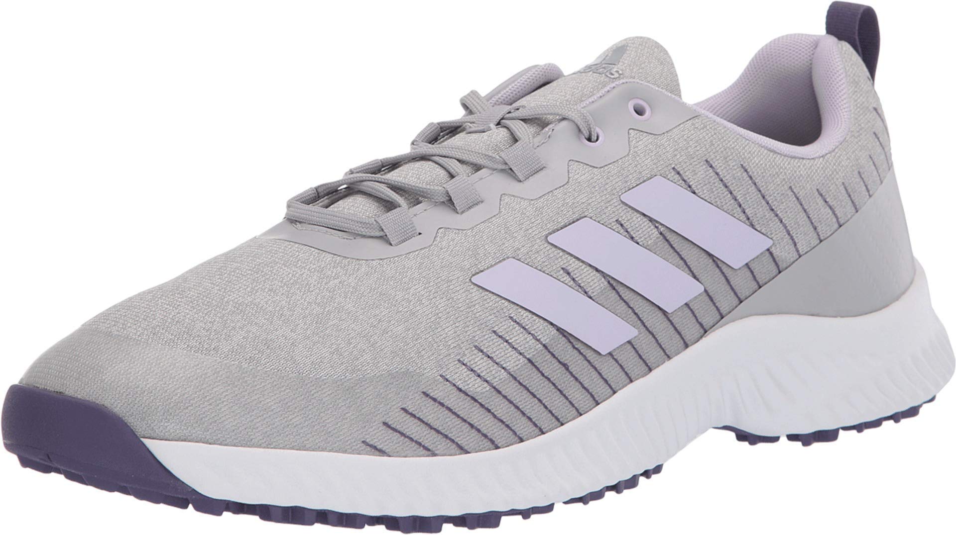 adidas Womens Response Bounce 2 Spikeless Golf Shoes Footwear White/Purple Tint/Grey Two 5.5 - Renee Lane Company