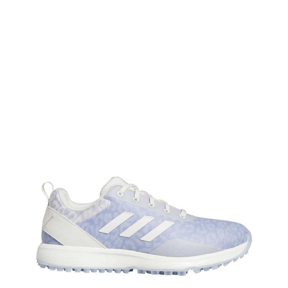 adidas Womens S2G Spikeless 23 Golf Shoes Blue Dawn/Chalk White/Chalk White 8 - Renee Lane Company