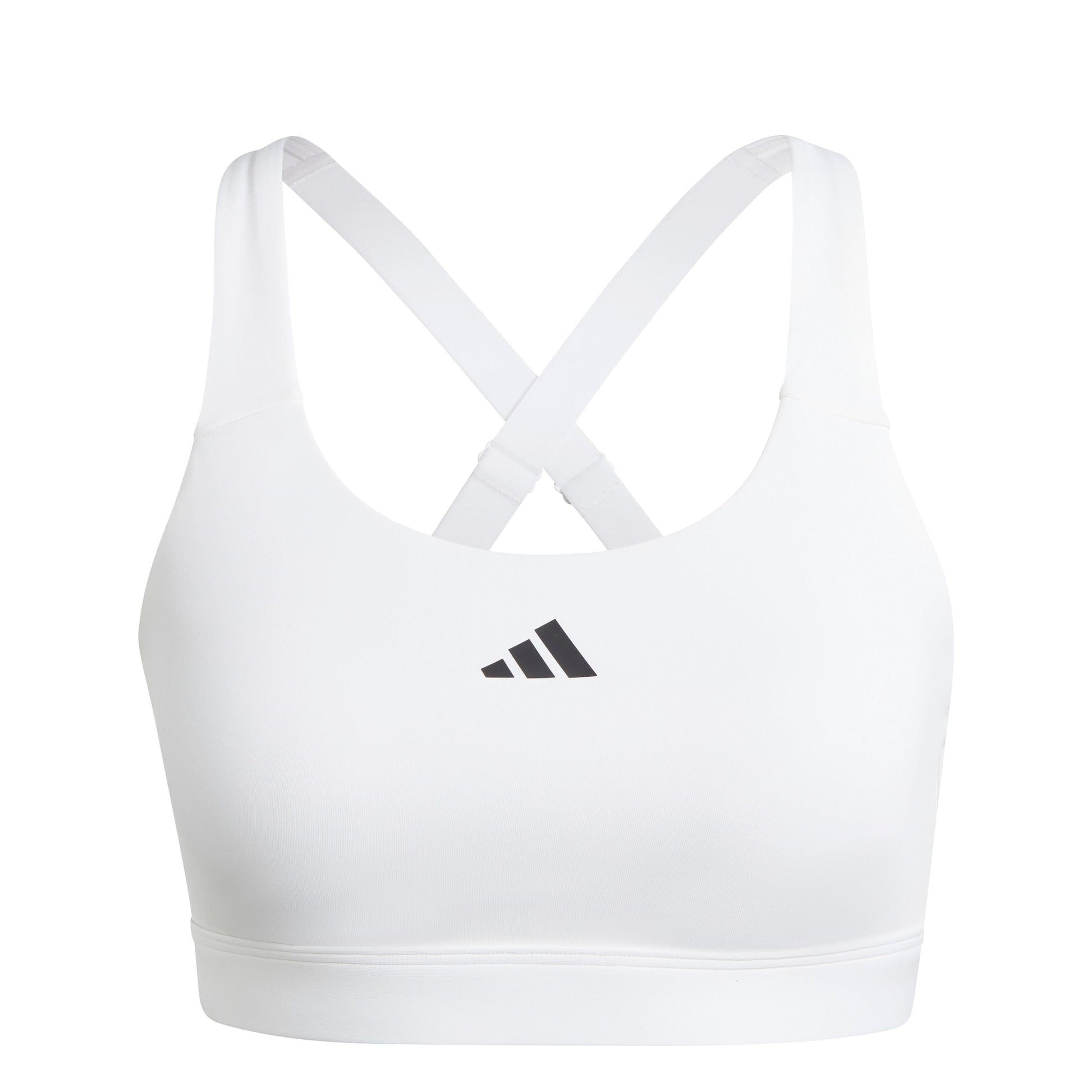 adidas Womens TLRD React Training High-Support Bra White - Renee Lane Company