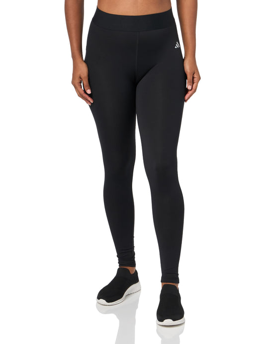adidas Womens Tall Size Techfit Soccer Long Tights Black - Renee Lane Company