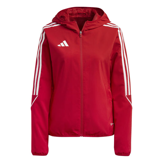 adidas Womens Tiro23 League Windbreaker Team Power Red X-Large - Renee Lane Company