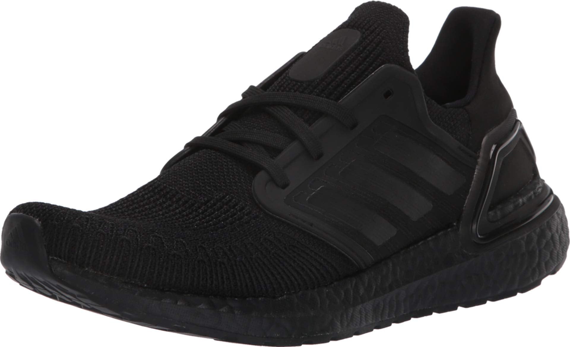 adidas Womens Ultraboost 20 Sneaker Black/Black/Solar Red 9.5 - Renee Lane Company