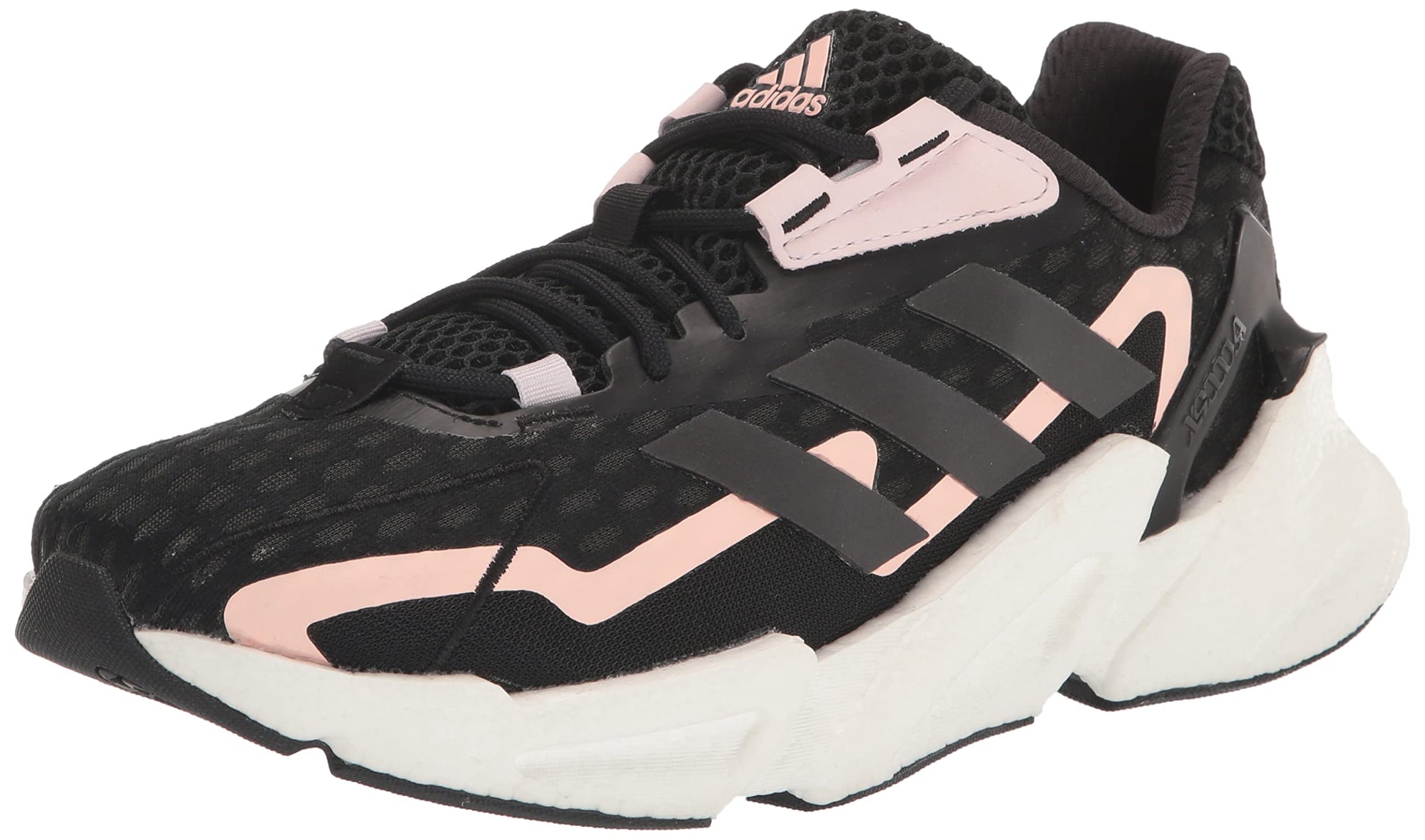 adidas Womens X9000L3 Running Shoe Black/Black/Almost Pink (Heat.RDY) 8 - Renee Lane Company