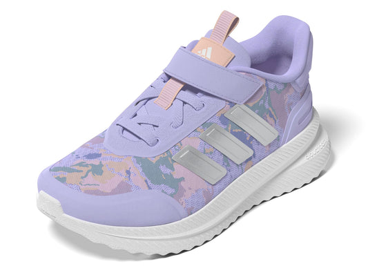 adidas X_PLR Path Elastic Lace Sneaker Violet Tone/White/Clear Pink 13 US Unisex Little Kid - Renee Lane Company