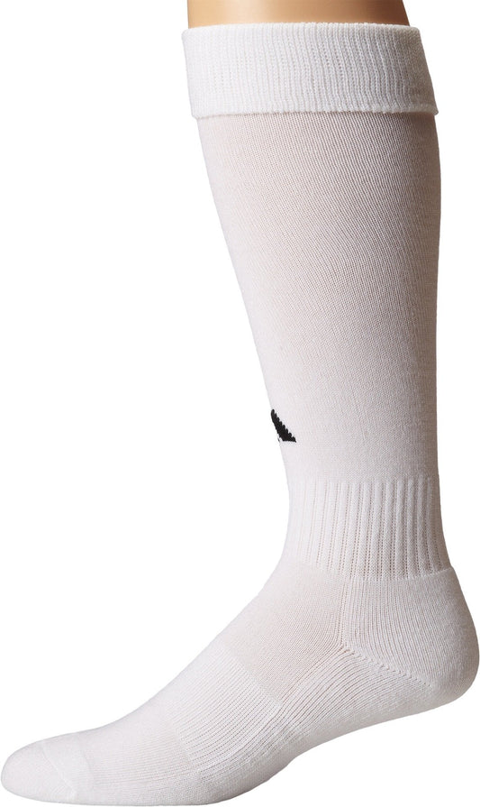 adidas Youth Field Sock II Soccer Sock  White/Black  X-Small - Renee Lane Company