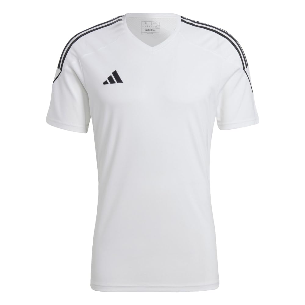 adidas mens Tiro 23 Jersey Shirt White/Black X-Small US - Renee Lane Company