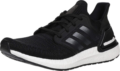 adidas womens Ultraboost 20 Running Shoe Black/Night Metallic/White 6.5 US - Renee Lane Company