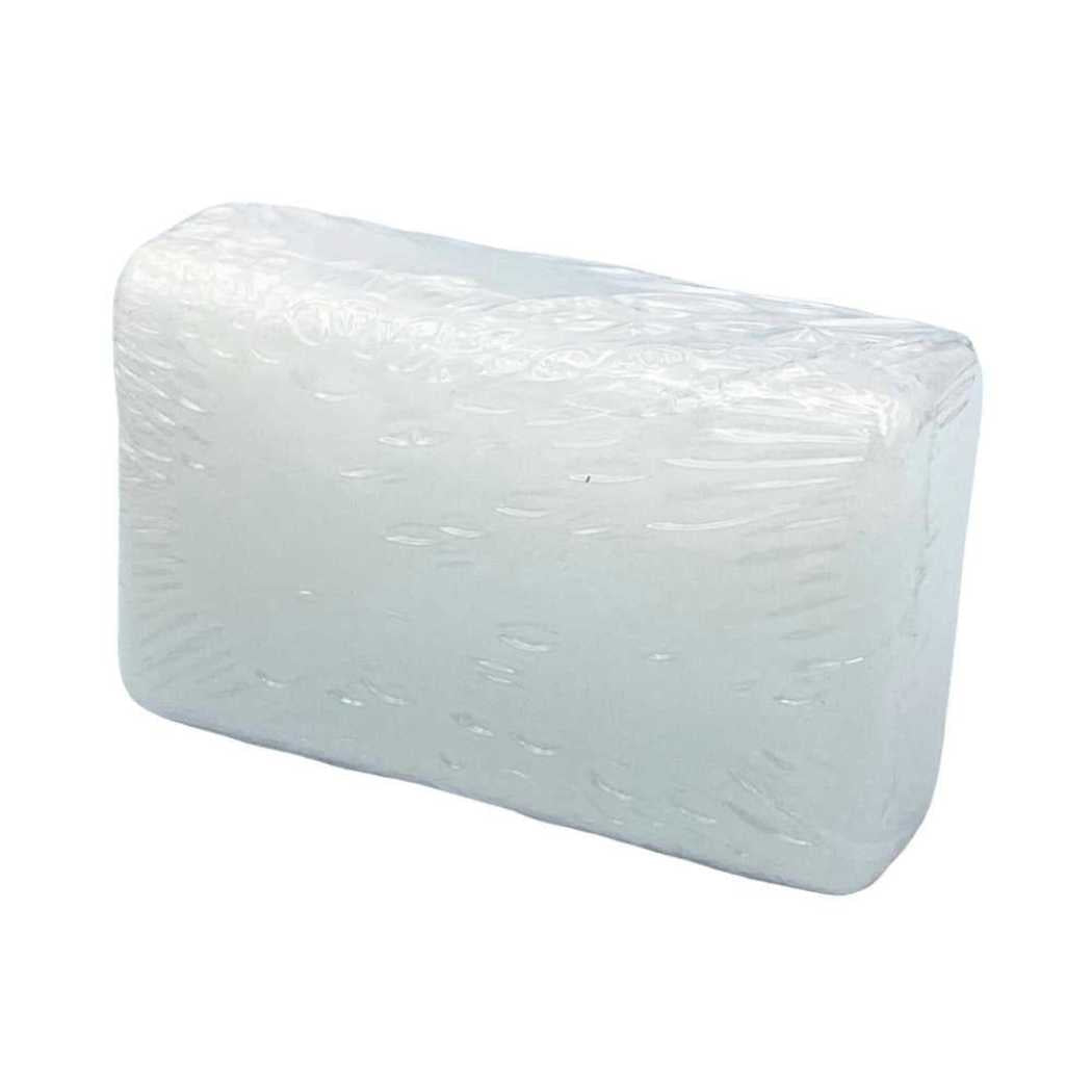 White alum block, rectangular solid