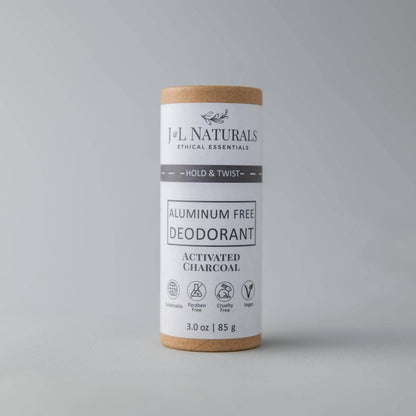 Aluminum-Free Deodorant by J&L Naturals – Plant-Powered Odor Control (3 oz)
