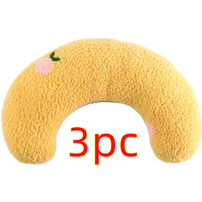 Little Pillow For Cats Fashion Neck Protector Deep Sleep Puppy U-Shaped Pillow Pets Pillow Kitten Headrest Dog Sleeping Pillow Pet Products - Renee Lane Company