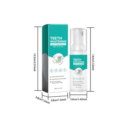 Whitening Foam Toothpaste 60ml  1box