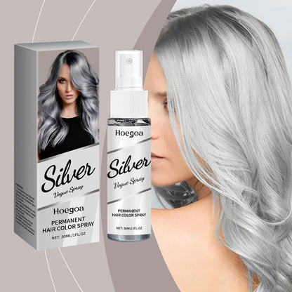 Silver Gray Hair Dye Spray 30ml