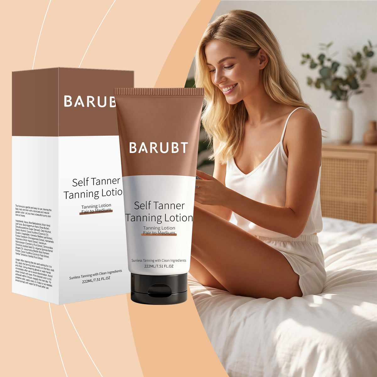 Self-Tanning Lotion Brown