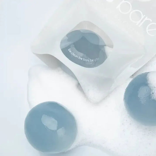 be bare Twist Ball Cleanser – Aqua Jelly Ball - Renee Lane Company