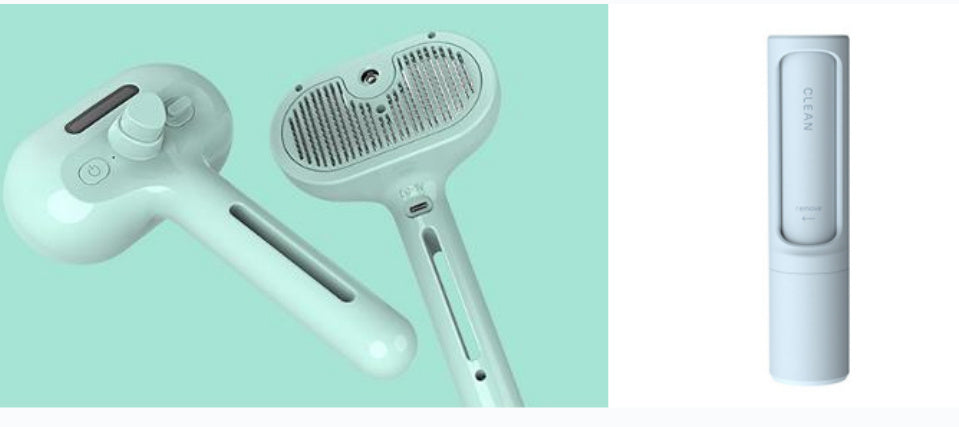 Pet Comb Self Cleaning Pets Hair Remover Brush For Dogs Grooming Tools Dematting Comb Built-in Mist Humidifier Pet Products - Renee Lane Company
