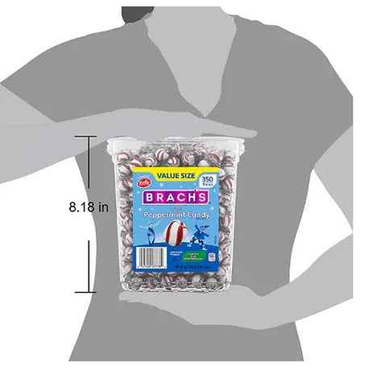 Bobs Sweet Stripes Peppermint Balls - 61.73 oz Jar