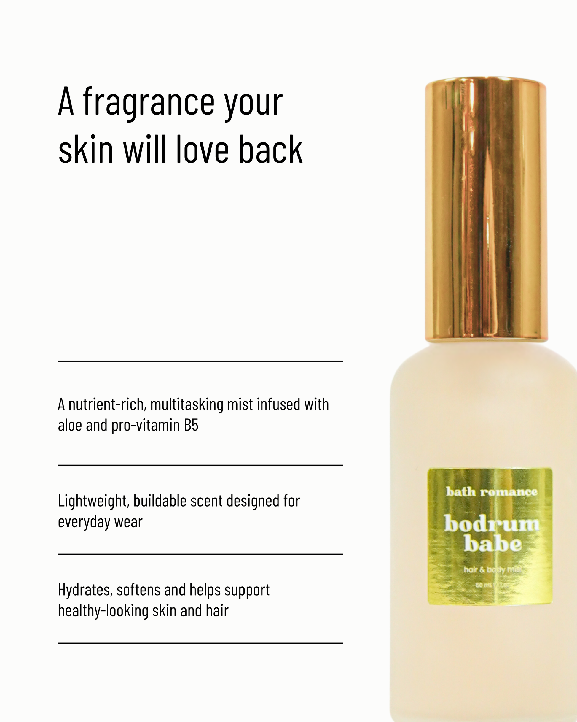 bodrum babe - conditioning hair + body mist - Renee Lane Company