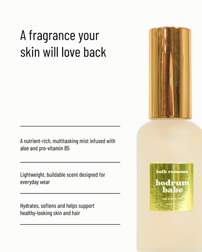 bodrum babe - conditioning hair + body mist - Renee Lane Company