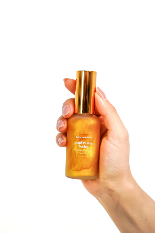 bodrum babe - shimmering body oil - Renee Lane Company
