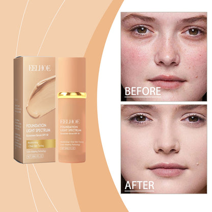 Concealing Color-Changing Foundation