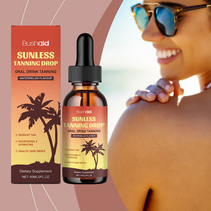 Natural Beauty Black Sunless Tanning Drops Oral