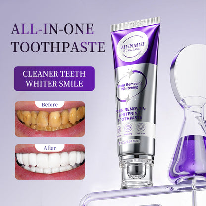 HUNMUI Stain-Removing Whitening Toothpaste Jasmine Scent