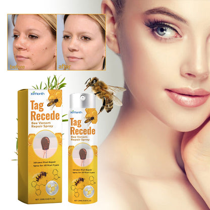 Bee Purifying Skin Spray 20ML bottle and box with face panels, ximonth
