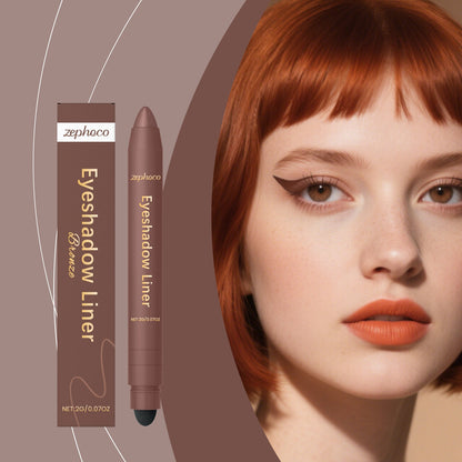 2-in-1 Eyeliner Pen Bronze