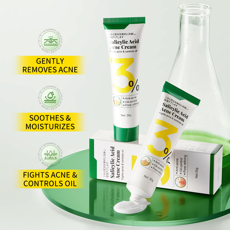 HUNMUI Salicylic Acid Acne Cream 30g