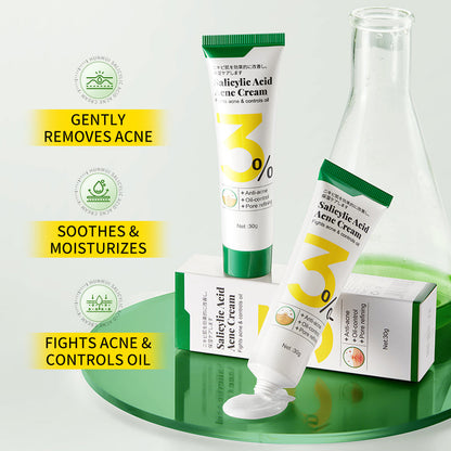 HUNMUI Salicylic Acid Acne Cream 30g