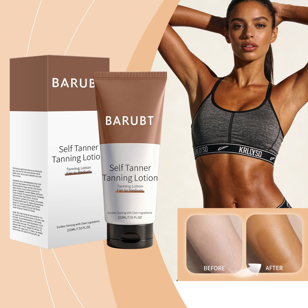 Self-Tanning Lotion Brown