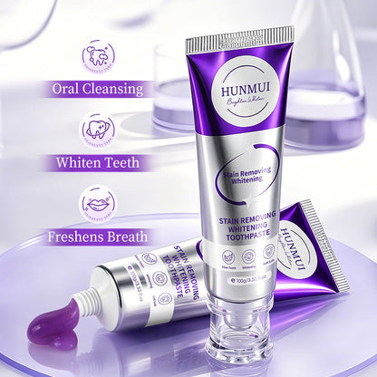 HUNMUI Stain-Removing Whitening Toothpaste Jasmine Scent