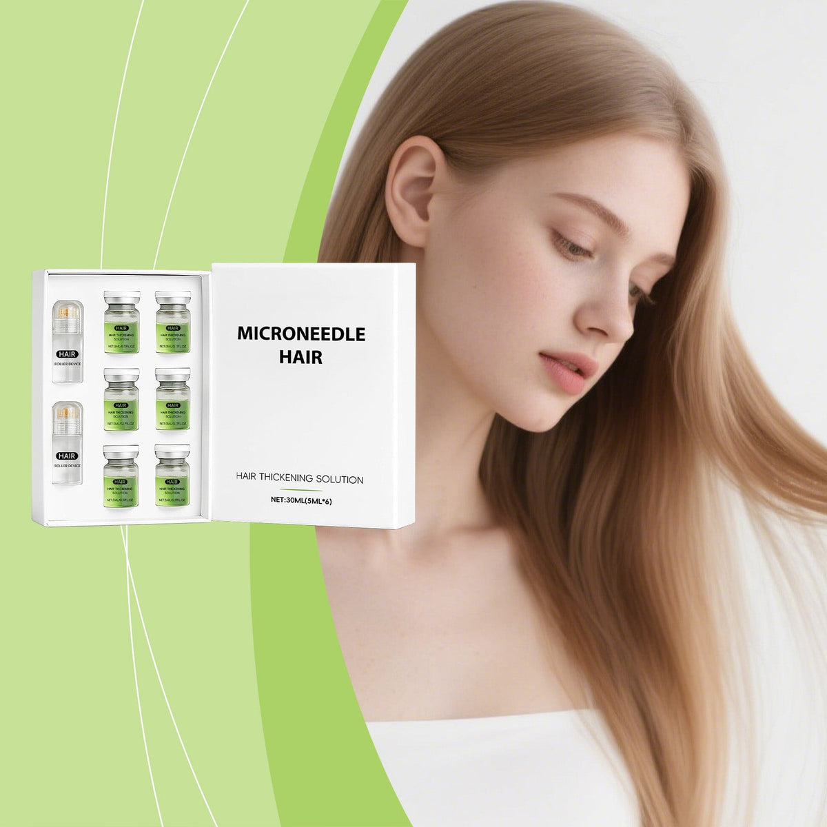 Dense Micro-Needle Roller Serum 5mlx6pcs