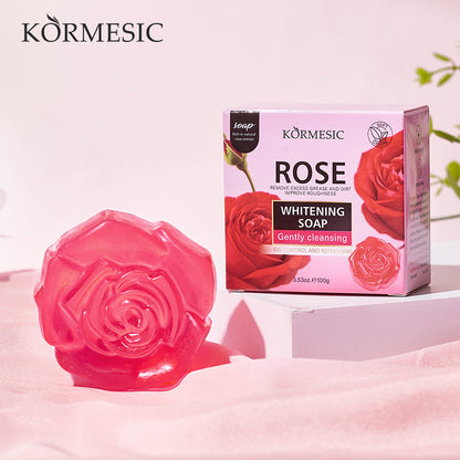 KORMESIC Red Rose Whitening Soap UKQB
