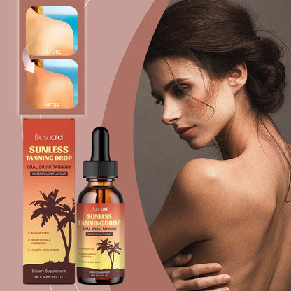 Natural Beauty Black Sunless Tanning Drops Oral