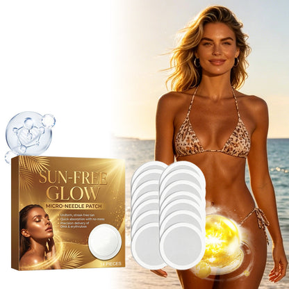 Sun-Free Tanning Microneedle Patch 14pcs