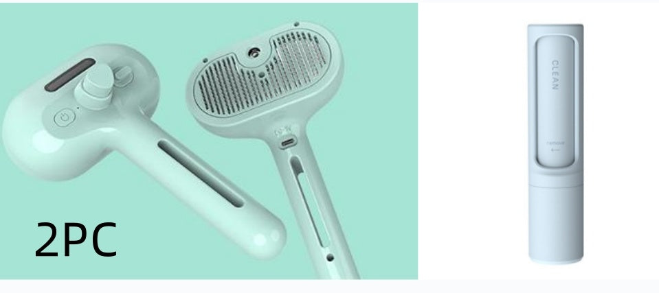 Pet Comb Self Cleaning Pets Hair Remover Brush For Dogs Grooming Tools Dematting Comb Built-in Mist Humidifier Pet Products - Renee Lane Company