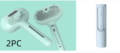 Pet Comb Self Cleaning Pets Hair Remover Brush For Dogs Grooming Tools Dematting Comb Built-in Mist Humidifier Pet Products - Renee Lane Company