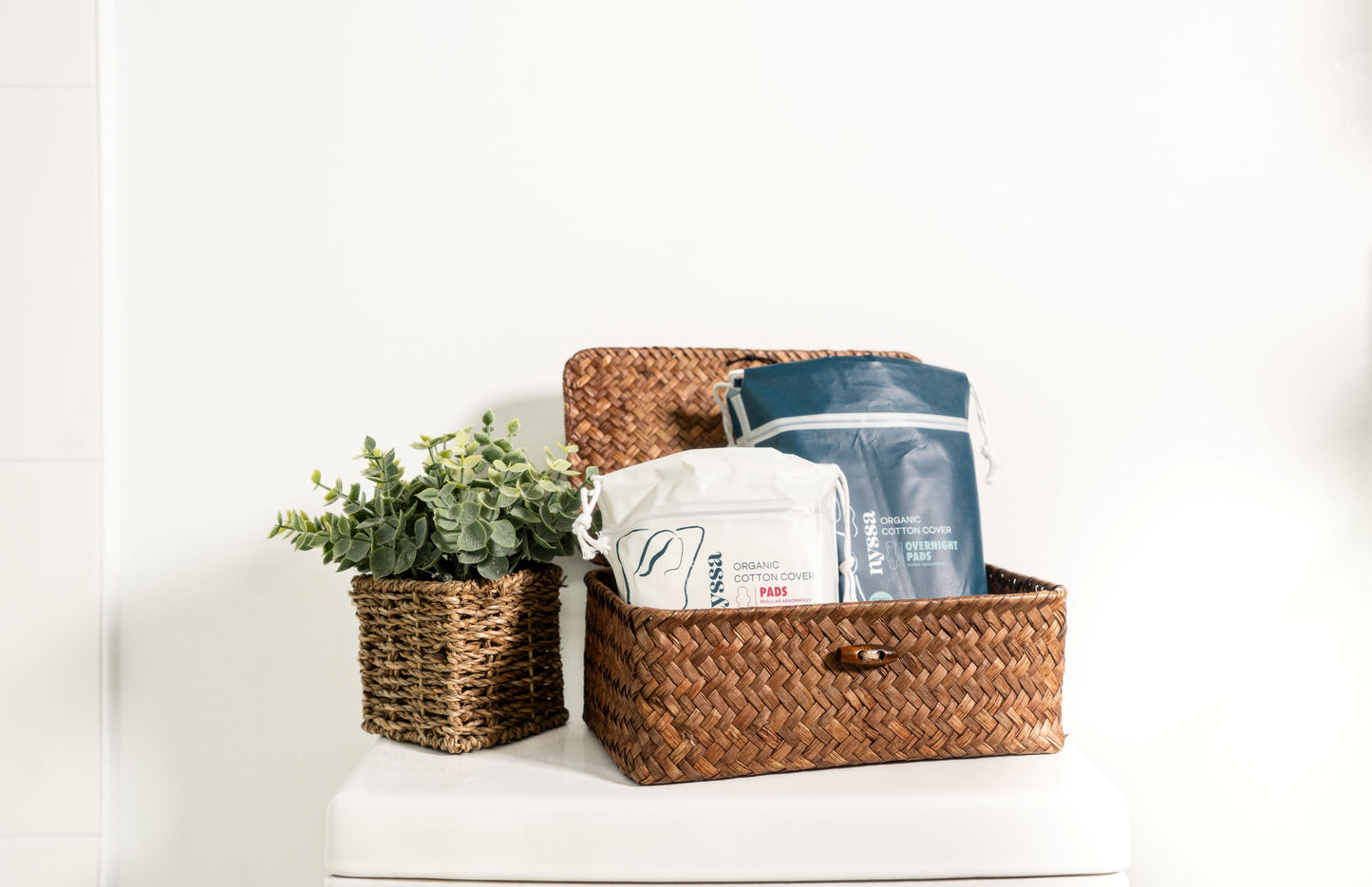 Organic Cotton Cover Super Absorbency Pads