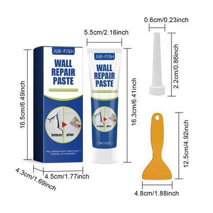 Wall Repair Paste 1 0 0g Bottle-1 Scraper-1 Needle Tip1box